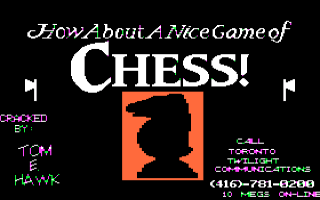 Hows About A Nice Game of Chess Title Screen
